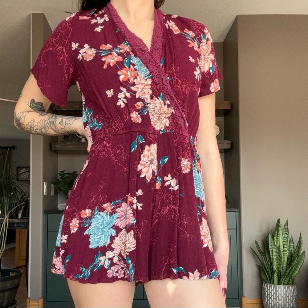 Women’s Floral Romper